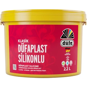Klasik Düfaplast Silikonlu İç Cephe Duvar Boyası 3189 Kirli Sarı 2.2 l