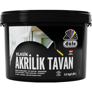 Akrilik Tavan Boyası Beyaz 3.5 kg