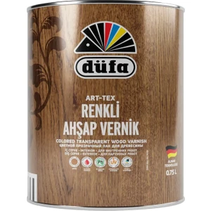 ART-TEX Renkli Ahşap Verniği 8955 Fındık 0.75 l