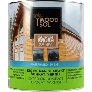Superbrush Sonkat İpek Mat Ahşap Vernik Şeffaf 2.5 l