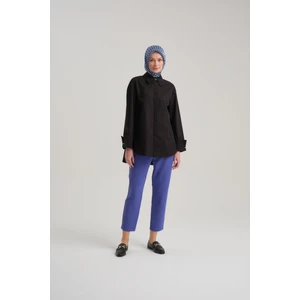 Yüksek Bel Havuç Pantolon Ort2518 Morcivert