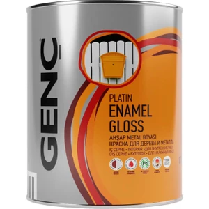 Sentetik Parlak Ahşap Metal Boyası 7210 Kurşuni 0.75 l