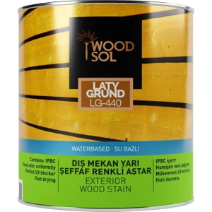 Latygrund Dış Mekan Yarı Şeffaf Renkli Ahşap Astar 0000 Clear 2.5 l