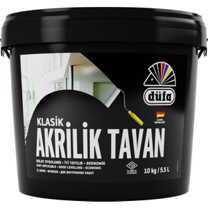 Klasik Tavan Boyası Akrilik Beyaz 10 kg