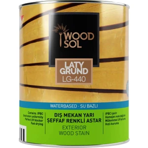 Latygrund Dış Mekan Yarı Şeffaf Renkli Ahşap Astar 1554 Castagno 0.75 l