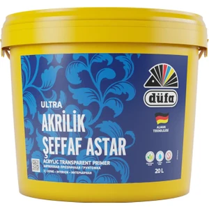 İç Cephe Akrilik Şeffaf Astar 20 l Bidon