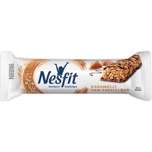 Nestle Nesfit Karamelli Tam Tahıllı Bar 23,5g
