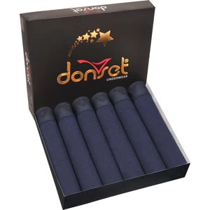 Donset İç Giyim Erkek Desenli Boxer - 6'lı Özel Kutusunda