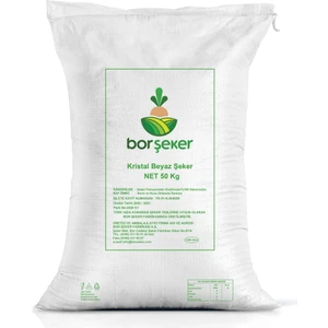 Bor Şeker – Kristal Toz Şeker 50 kg %100 Pancar Şekeri