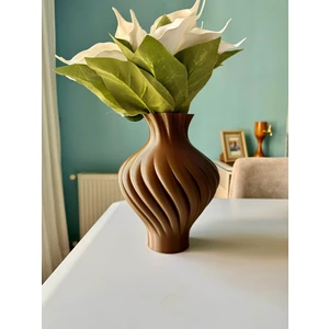 Limon 3D Design Limon 3Design Elegansia Antik Kahve Modern Ve Dekoratif Şık Vazo