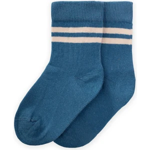 Ham Çizgili Soket Indigo Mavi