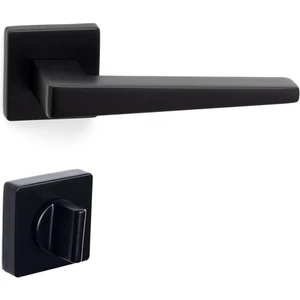 Vısıon Siyah - Wc Rozetli Kapı Kolu - Hha207Ro11W Al6