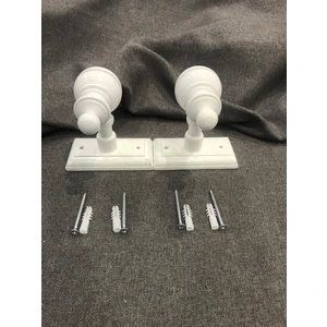 Su Perisi Perde Rustik Ayak Başlık Perde Askı Ayağı Rustik Başlığı Ahşap Model Meşe Ceviz Beyaz Siyah Krem Antrasit