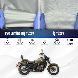 Ultra Shop Um Renegade Commando 125 Su Geçirmez Motosiklet Branda 4 Mevsime Uygun Motor Branda