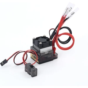 Rc Fırçalı Esc Yüksek Gerilim Versiyonu 7.2V-16V 320A Iki Yönlü Fırça Esc, Rc Araba Kamyon Tekne Için Fren Soğutma Fanı ile (Yurt Dışından)