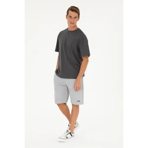 U.S. Polo Assn. Erkek Gri Melanj Şort (Örme) 50289287-VR086