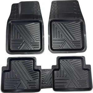 Citroen C4 2004 - 2010 3D Havuzlu Zebra Siyah Paspas