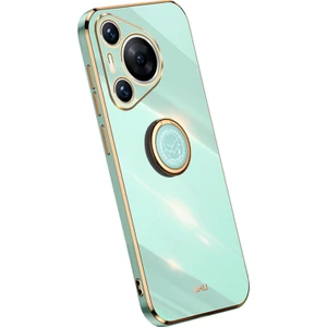 Huawei Pura 70 Pro Elektro Kaplama Kickstand Tpu Telefon Kapağı (Yurt Dışından)