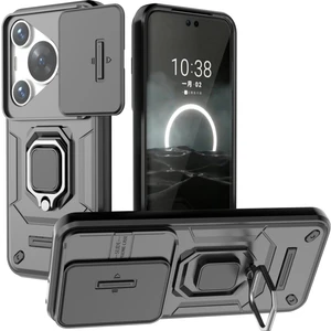Huawei Pura 70 Pro / 70 Pro+ Kickstand Pc+Tpu Telefon Kılıfı (Yurt Dışından)
