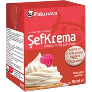 Şef Krema 200 ml.
