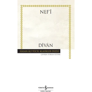 Divan  -Ciltli - Nef’i