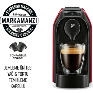 Kapsül Espresso Kahve Makineleri Yağ ve Tortu Temizleme Kapsülü 2 Adet | Tchibo & Cafissimo Uyumlu