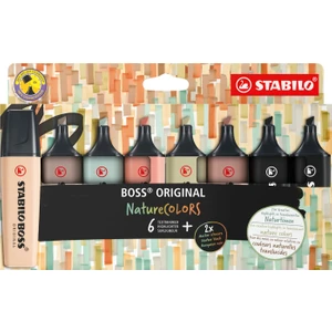 Boss Nature Colors 6+2 Renk 70 8 2 1 Yeni Doğa Renkleri