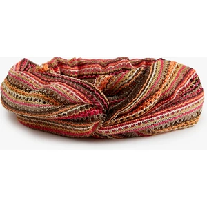 Saç Bandı Çok Renkli Dokulu