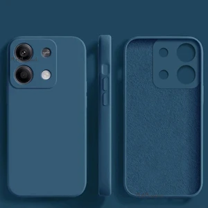 M.TK Moveteck Xiaomi Redmi Note 13 Pro 5g Kılıf Lansman Kamera Korumalı Içi Kadife Yumuşak Renkli Silikon Mat His