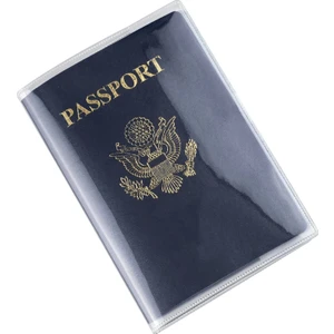 Pasaport Kılıfı - Şeffaf Pasaport Koruma - Pasaport Koruyucu - Pasaport Cüzdanı - Pasaportluk 1 ADET