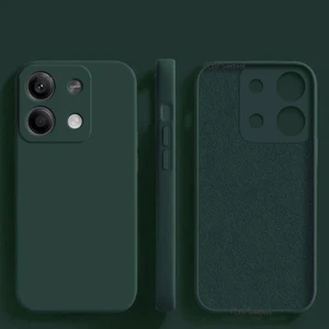 M.TK Moveteck Xiaomi Redmi Note 13 Pro 4g Kılıf Lansman Kamera Korumalı Içi Kadife Yumuşak Renkli Silikon Mat His