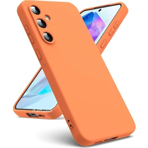 M.TK Moveteck Samsung Galaxy A15 Kılıf Lansman Kamera Korumalı Içi Kadife Yumuşak Renkli Silikon Mat Hisli Süet