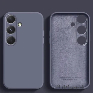 M.TK Moveteck Samsung Galaxy A25 Kılıf Lansman Kamera Korumalı Içi Kadife Yumuşak Renkli Silikon Mat Hisli Süet