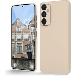 M.TK Moveteck Samsung Galaxy A35 Kılıf Lansman Kamera Korumalı Içi Kadife Yumuşak Renkli Silikon Mat Hisli Süet