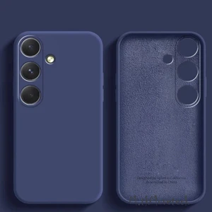M.TK Moveteck Samsung Galaxy A35 Kılıf Lansman Kamera Korumalı Içi Kadife Yumuşak Renkli Silikon Mat Hisli Süet