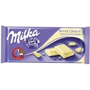 Beyaz Sütlü Tablet Çikolata 80 Gr.