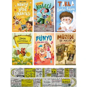 Müzede Bir Macera - Bünyo - Limon Çekirdekleri - Yedek Kaleci - Naneyi Yedik Lokantası - Takla Bunları Kafana 6'lı Set - Matematik Öğreten Cetvel