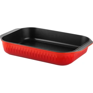 Blaze Döküm Alüminyum Tepsi 26*40 cm Kırmızı