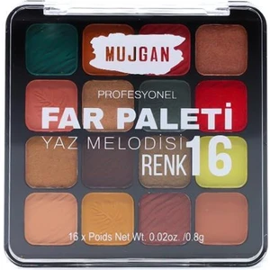 Yaz Melodisi 16 Renk Far Paleti