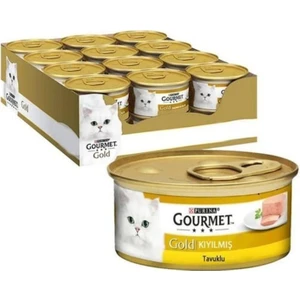 Gourmet Gold Kıyılmış Ton Balıklı Kedi Konservesi 85 gr x 24 Adet