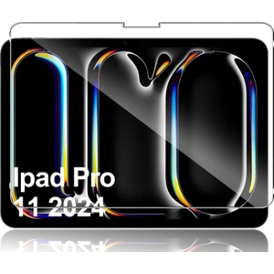 M.TK Moveteck Apple iPad Pro 11 Inç M4 Çip 2024 Uyumlu Nano Kırılmaz Esnek Ekran Koruyucu Tablet Camı (5.nesil) A2836 A2837