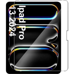 M.TK Moveteck Apple iPad Pro 13 Inç M4 Çip 2024 Uyumlu Nano Kırılmaz Esnek Ekran Koruyucu Tablet Camı Tam Kaplar(Apple iPad Pro 7.nesil)