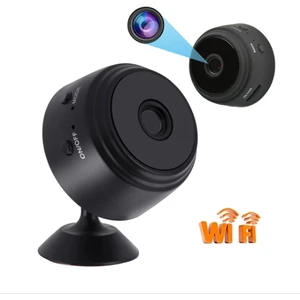 Mini Güvenlik Kamerası, 1080P Hd Wifi Kablosuz Ev Güvenlik Kamerası, Gece Görüşü