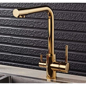 Oval Gold Üç Yollu Musluk