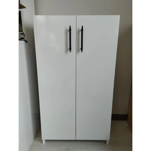 Çok Amaçlı Dolap, Mutfak Dolabı, Raflı Beyaz Dolap