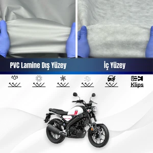 Ultra Shop Yamaha Xsr 125 Su Geçirmez Motosiklet Brandası 4 Mevisme Uygun Motor Branda