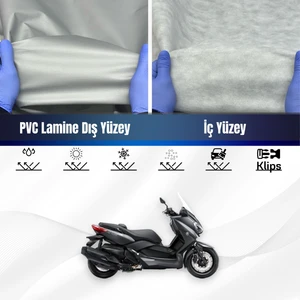 Ultra Shop Yamaha X-Max 400 Iron Max Su Geçirmez Motosiklet Brandası 4 Mevisme Uygun Motor Branda