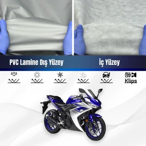 Ultra Shop Yamaha Yzf R25 Abs Su Geçirmez Motosiklet Brandası 4 Mevisme Uygun Motor Branda