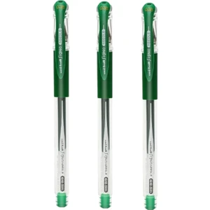 Signo Needle ( 0.38 ) Iğne Uçlu Jel Kalem Çim Yeşili ( Üç Adet )