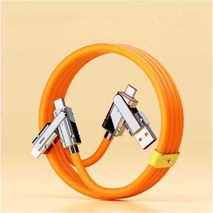Sanal Stores Type-C Type-C Type-C Lightning USB Type-C USB Lightning 80W 6A Turbo Hızlı Şarj ve Data Kablosu